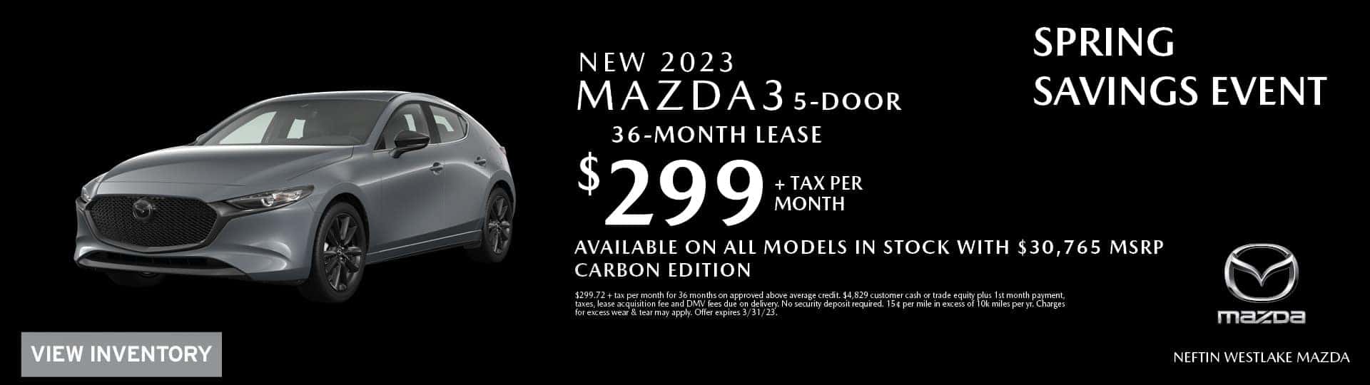 1950 Mazda March Spring Savings &#8217;23 M3H_1920x540