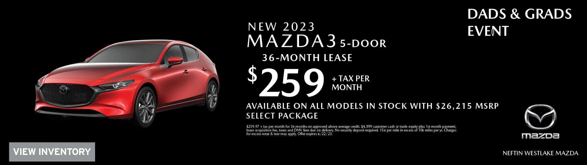 2016 Mazda June &#8217;23 Dads &#038; Grads Event M3H_1920x540