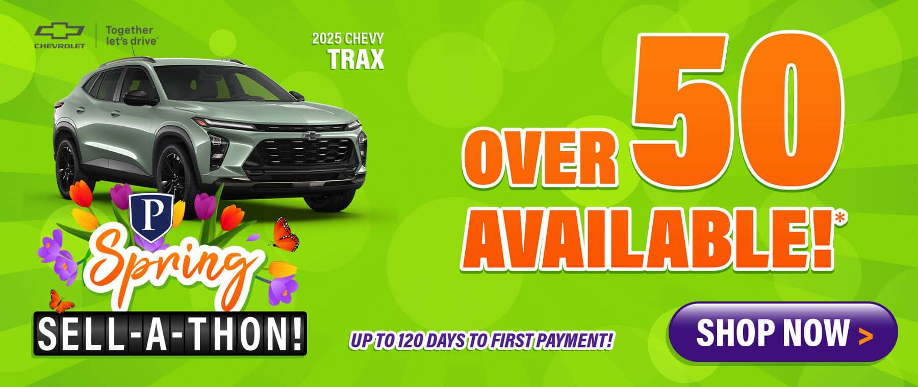 2025 Chevy Trax - over 50 available