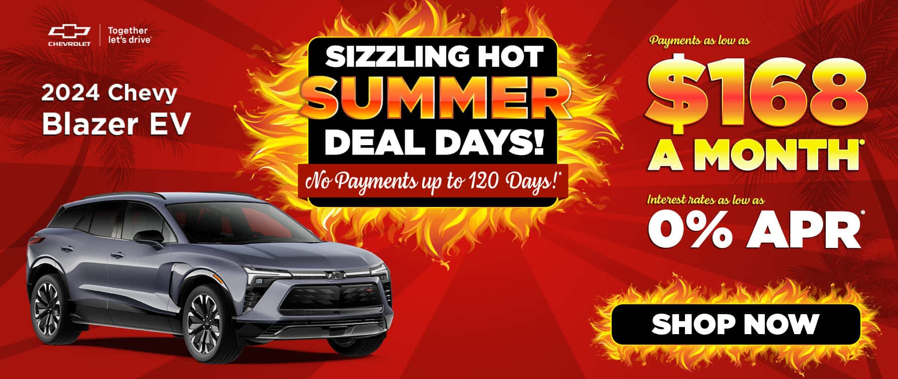 2024 Blazer EV Special - Desktop Banner - Parks KV Chevy