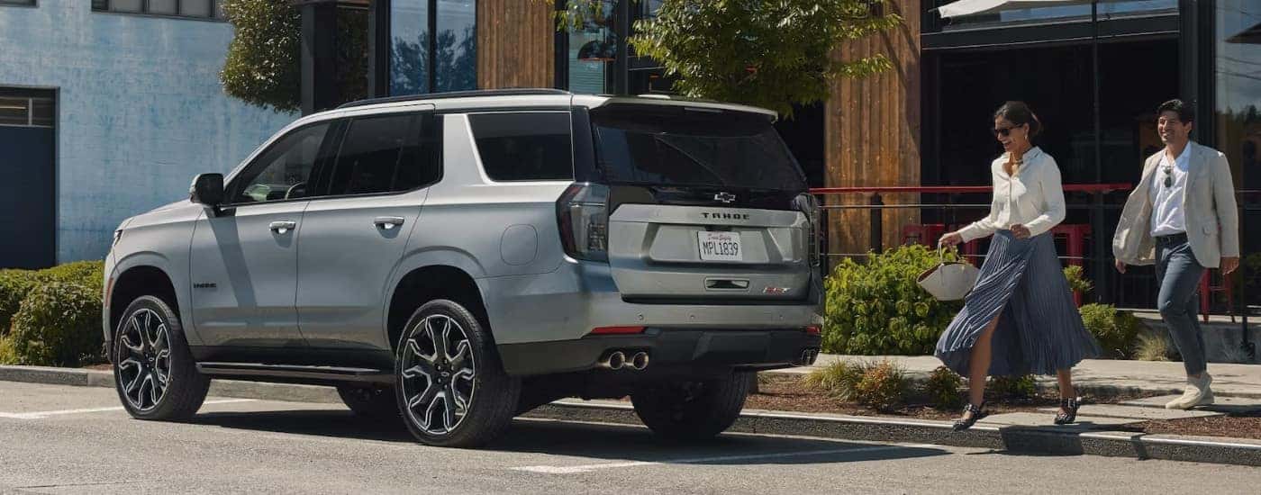 A grey 2025 Chevy Tahoe for sale near Clemmons