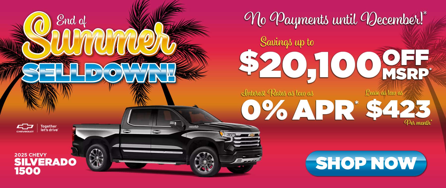 2025 Chevy Silverado 1500 Banner