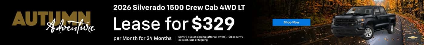 silverado lease