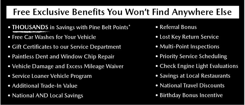 Free Exclusive Benefits You Won't Find Anywhere Else