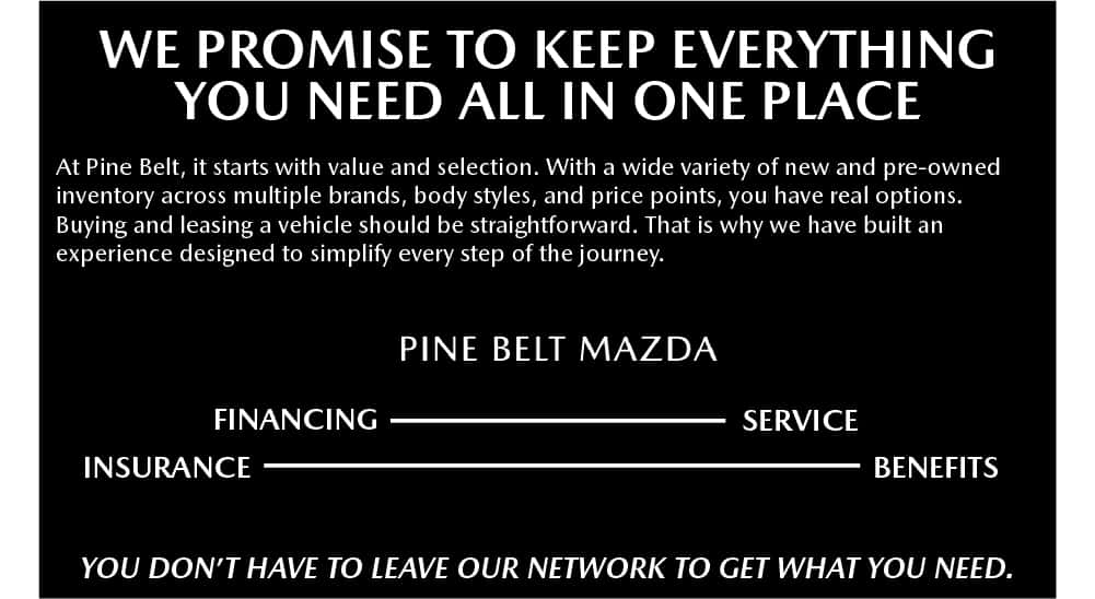 We Promise to Keep Everything You Need All in One Place