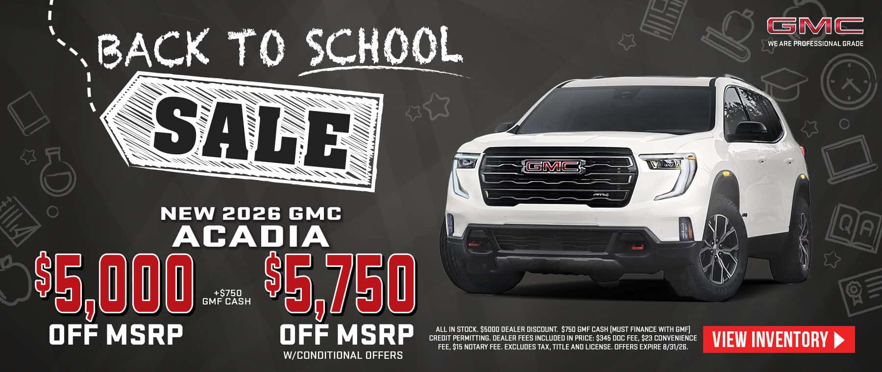 2026 GMC Acadia