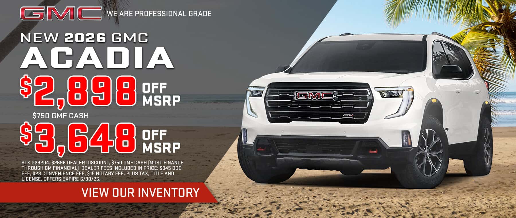 2026 GMC Acadia