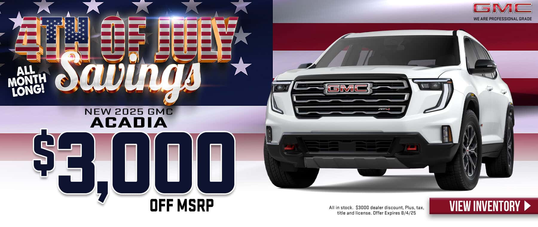 2025 GMC Acadia