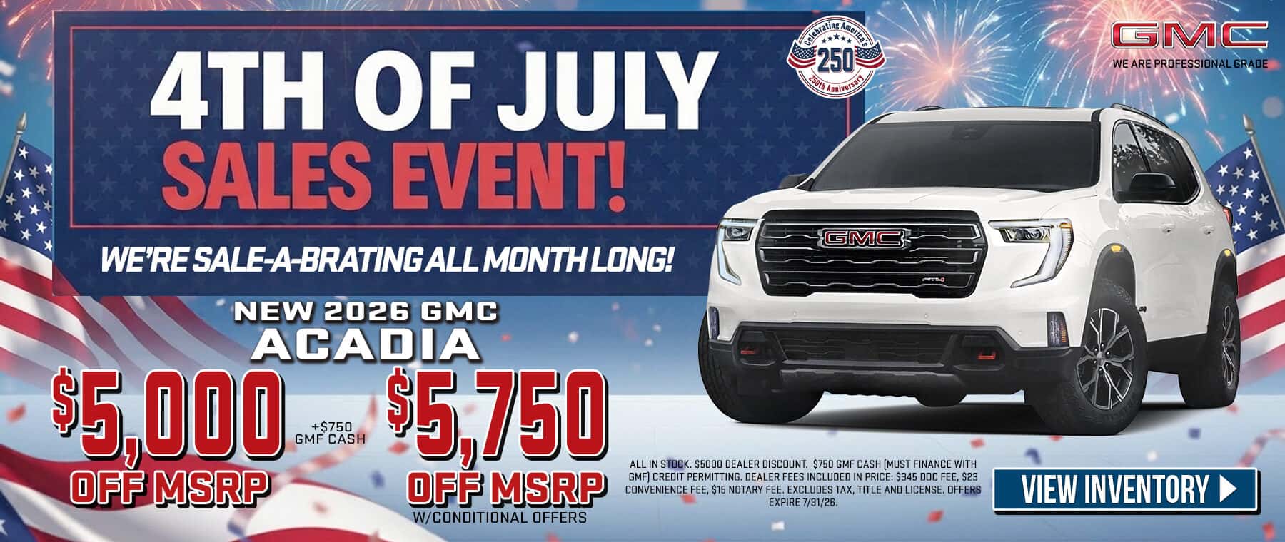 2026 GMC Acadia