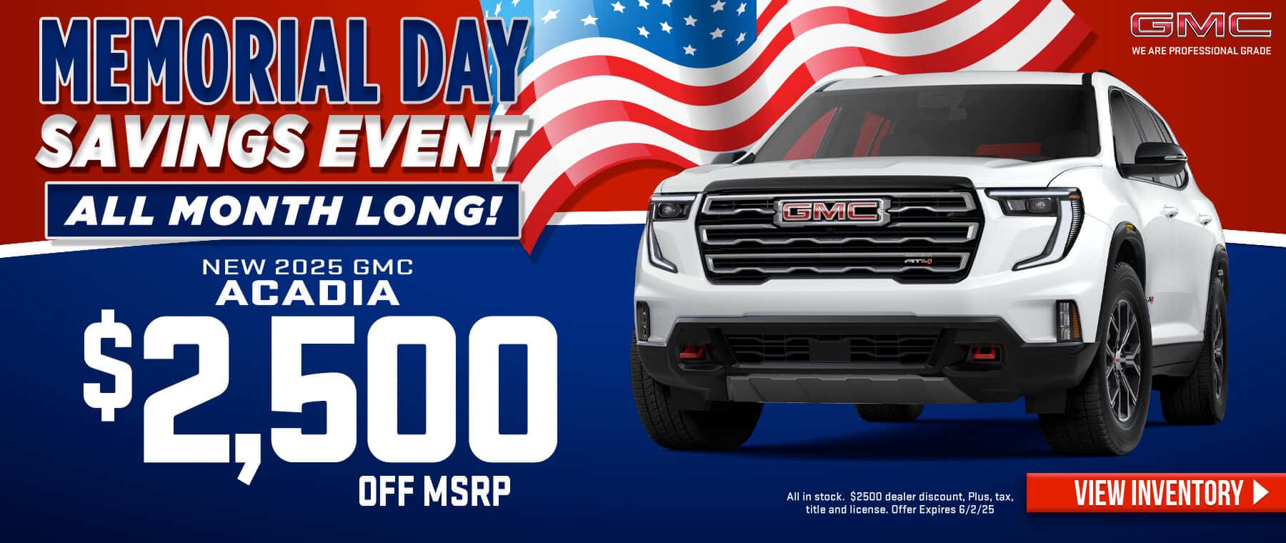 2025 GMC Acadia