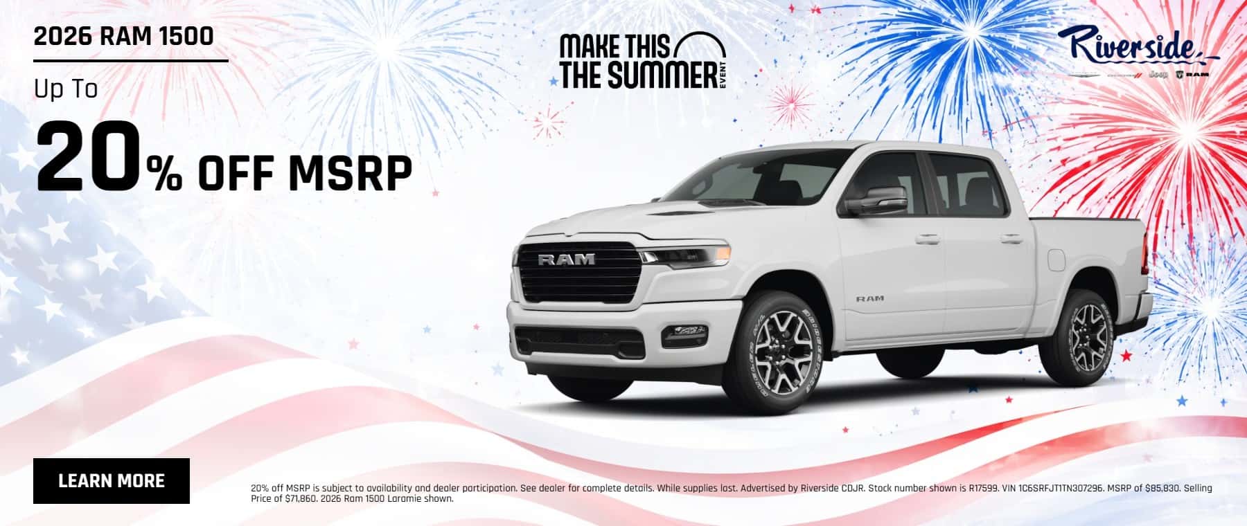 Ram 1500 July Offer
