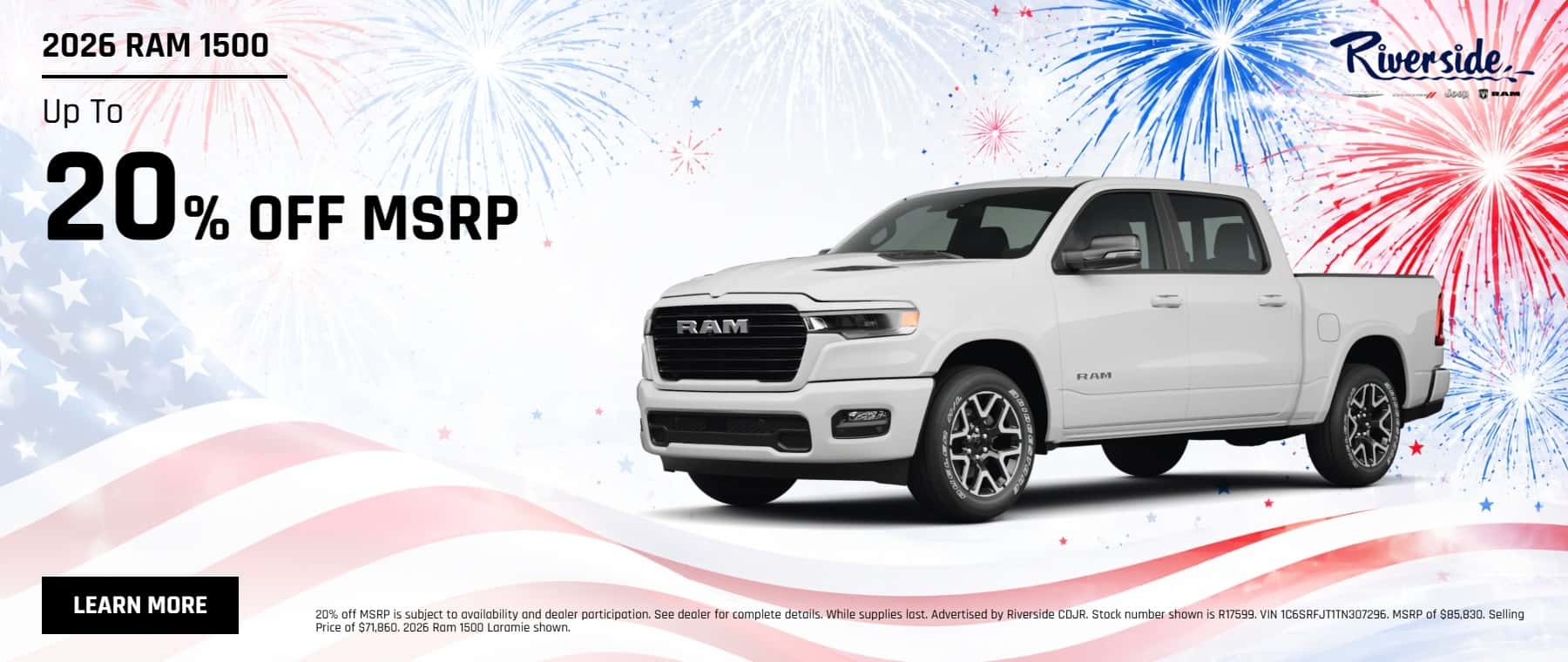Ram 1500 July Offer