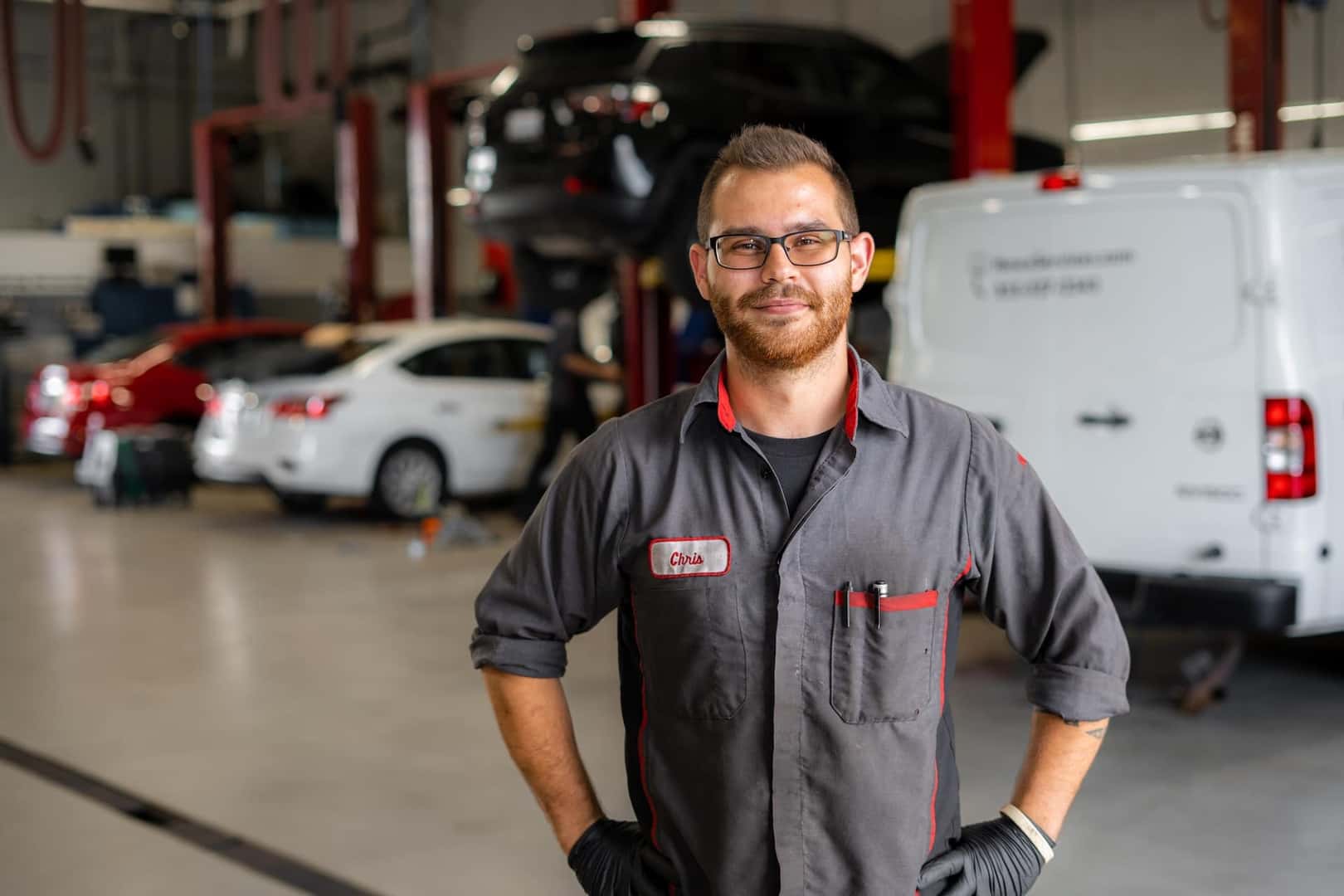 Nissan Staff Member 1