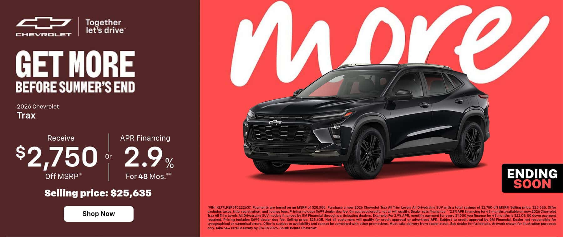 Trax Trim Levels