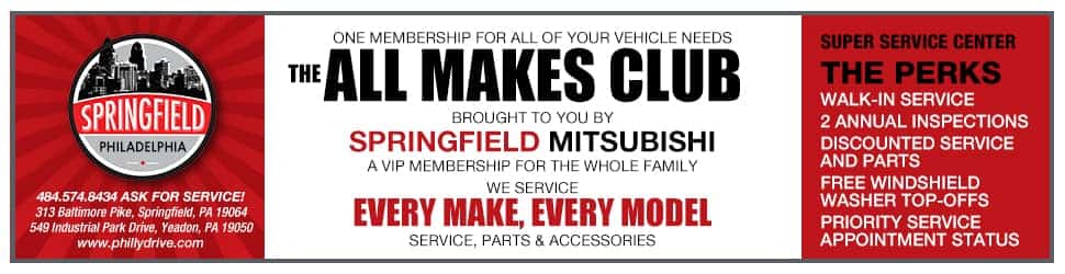 Auto Service Specials Springfield Mitsubishi near Philadelphia