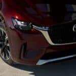 Headlight of a Mazda pre-owned SUV