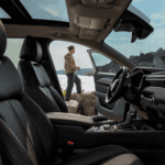 Profile of the interior of the 2026 Mazda CX-50 Hybrid