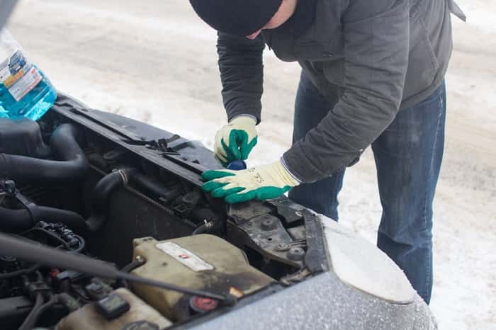 Mazda maintenance protecting a vehicle during winter