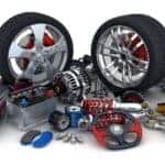 A collection of parts covered by Mazda warranty