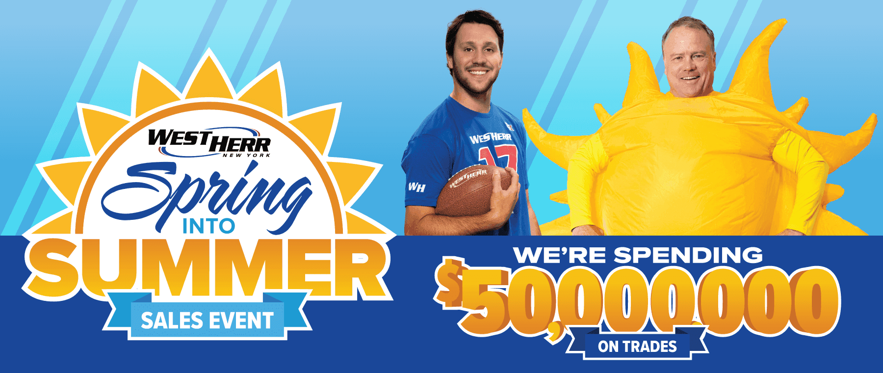 West Herr Spring into Summer Sales Event