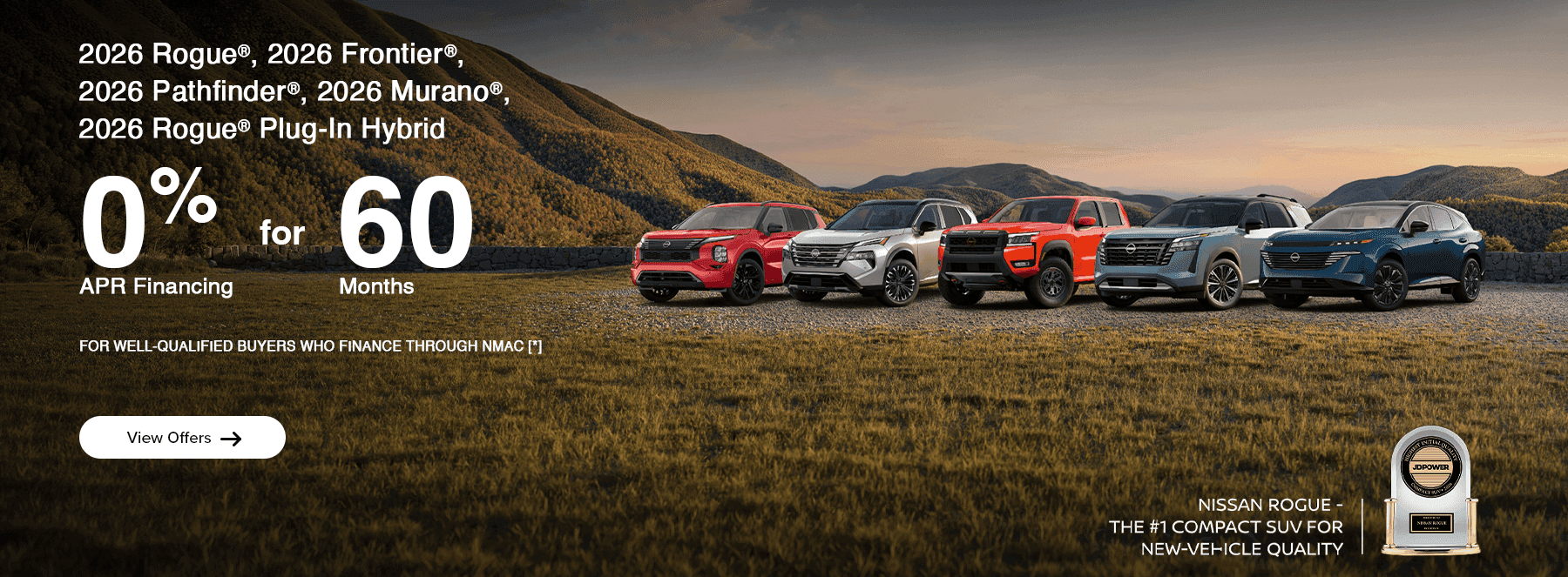 0% for 60 months financing special at West Herr Nissan
